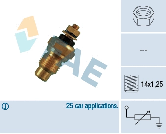Sonde, température du liquide de refroidissement FAE 30260