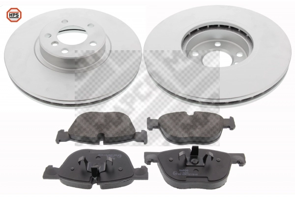 Kit de freins, frein à disques MAPCO 47987HPS
