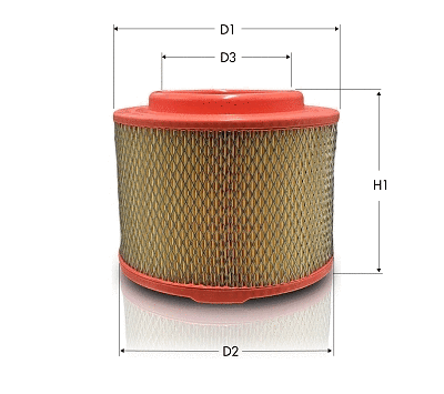 Filtre à air TECNECO FILTERS AR2276