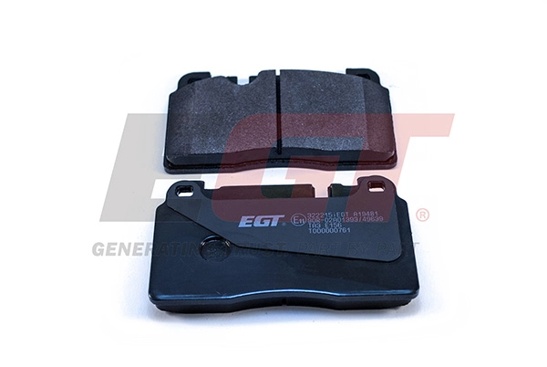 Kit de plaquettes de frein, frein à disque EGT 322215iEGT