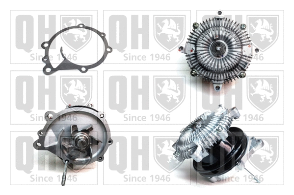 Pompe à eau, refroidissement du moteur QUINTON HAZELL QCP2834