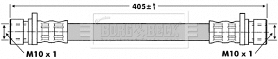 Flexible de frein BORG & BECK BBH6787