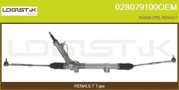 Crémaillère de direction LGK 028079100OEM
