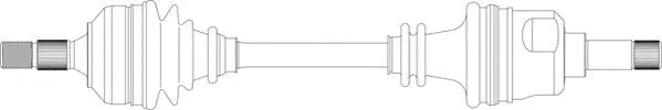 Arbre de transmission GENERAL RICAMBI PE3251
