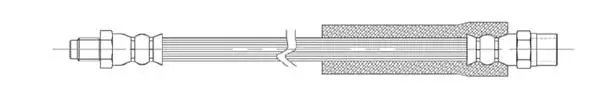 Flexible de frein Technika 22468