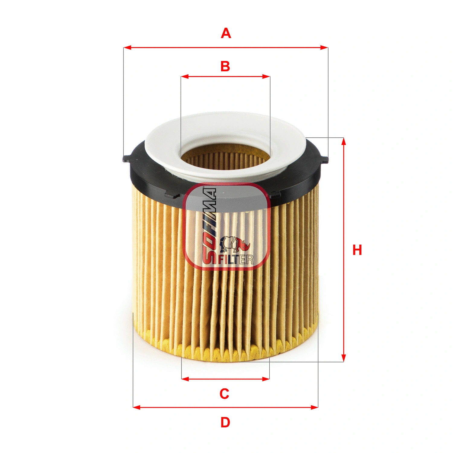 Filtre à huile SOFIMA S 5179 PE