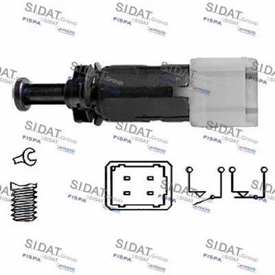 Interrupteur des feux de freins AUTOTEAM E140046