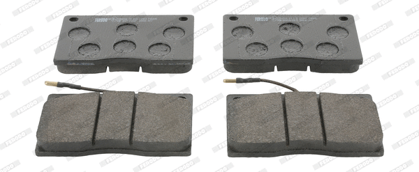 Kit de plaquettes de frein, frein à disque FERODO FVR805