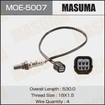 Sonde lambda MASUMA MOE-5007