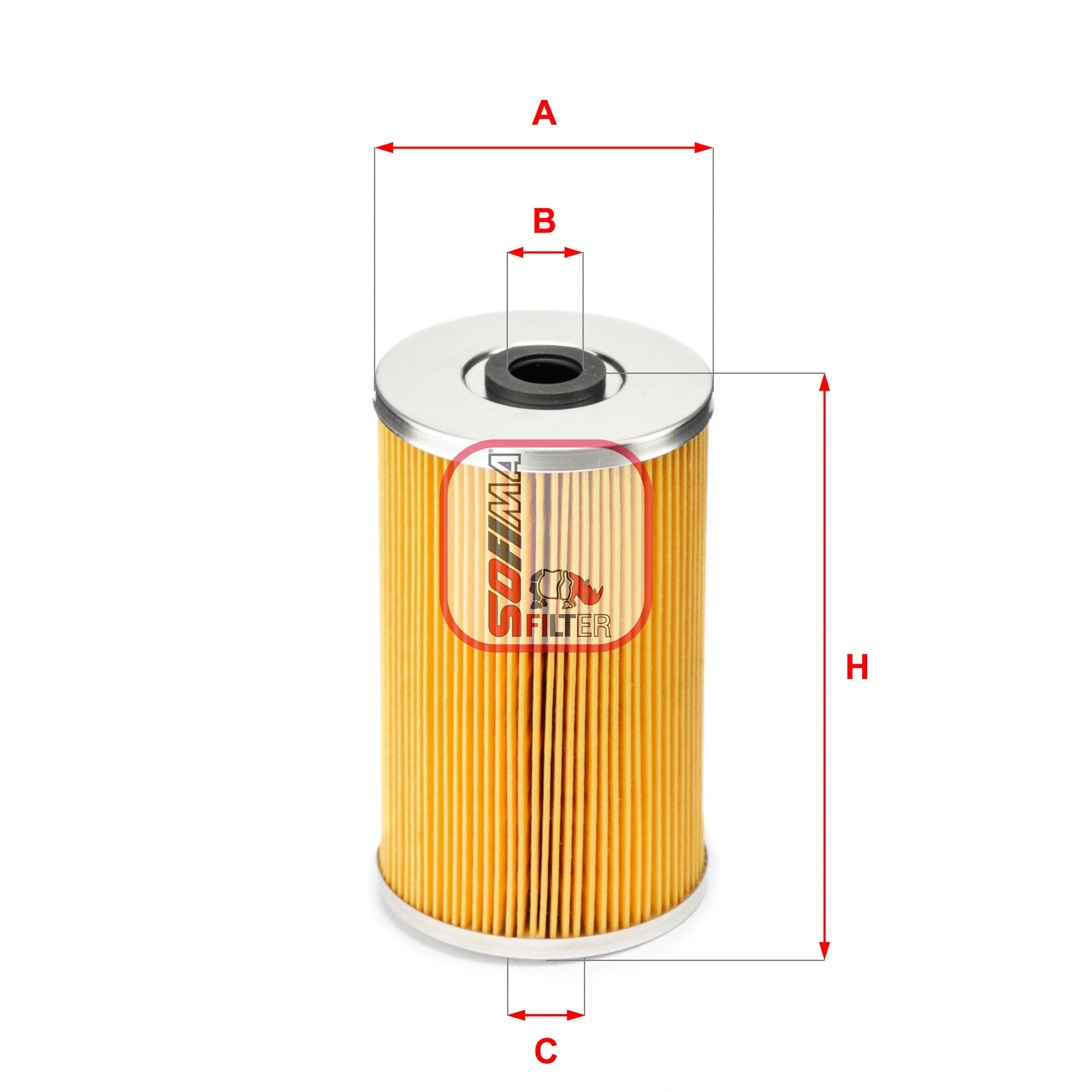 Filtre à carburant SOFIMA S 7411 N