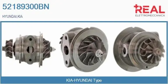 Groupe carter, turbocompresseur REAL 52189300BN