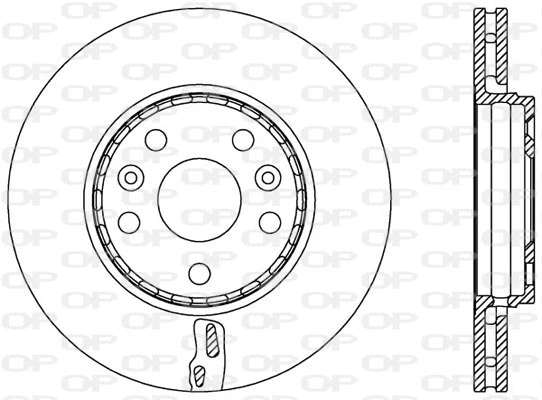Disque de frein OPEN PARTS BDA2529.20