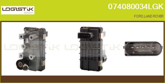 Détendeur de suralimentation LGK 074080034LGK