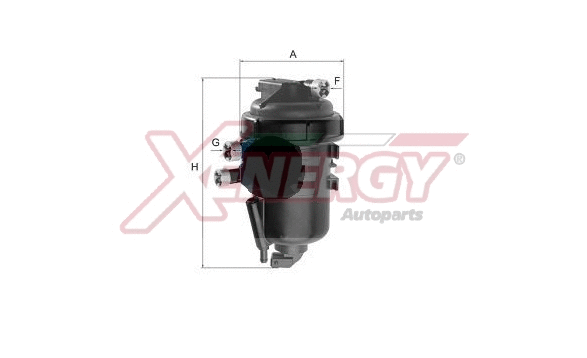 Filtre à carburant AP XENERGY X1556300
