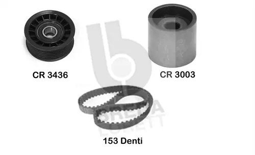Kit de courroie crantée BREDA LORETT KCD0624