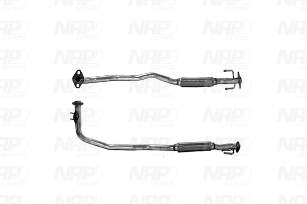 Tuyau d'échappement NAP carPARTS CAF10256