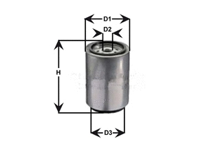 Filtre à carburant CLEAN FILTERS DNW2510