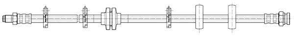 Flexible de frein CEF 511402