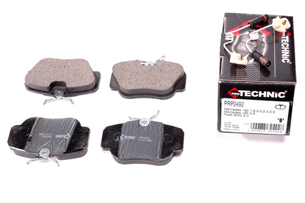 Kit de plaquettes de frein, frein à disque PROTECHNIC PRP0492
