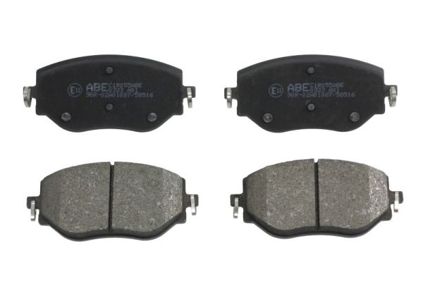 Kit de plaquettes de frein, frein à disque ABE C1R055ABE