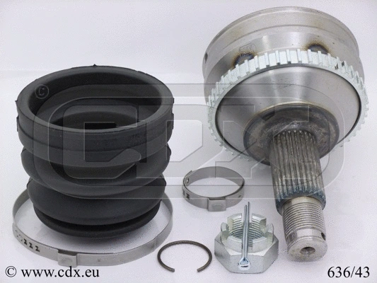 Jeu de joints, arbre de transmission CDX 636/43