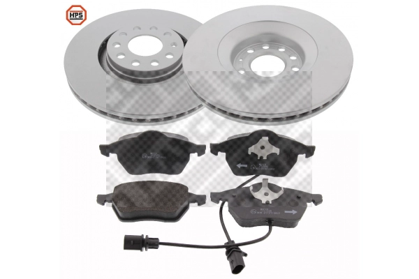 Kit de freins, frein à disques MAPCO 47835HPS