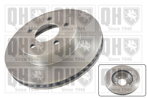 Disque de frein QUINTON HAZELL BDC5504