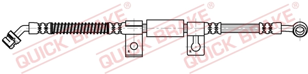 Flexible de frein QUICK BRAKE 50.707