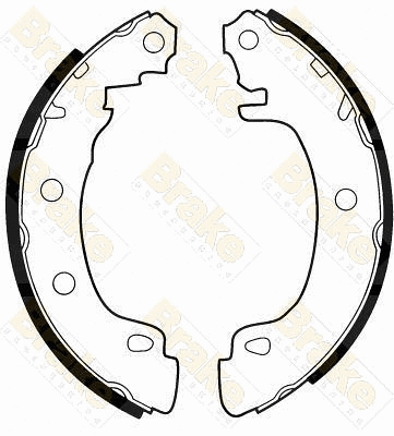 Jeu de mâchoires de frein Brake ENGINEERING SH2496