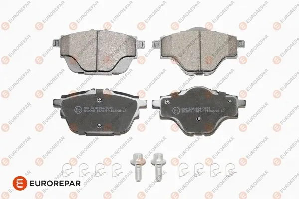 Kit de plaquettes de frein, frein à disque EUROREPAR 1619791280