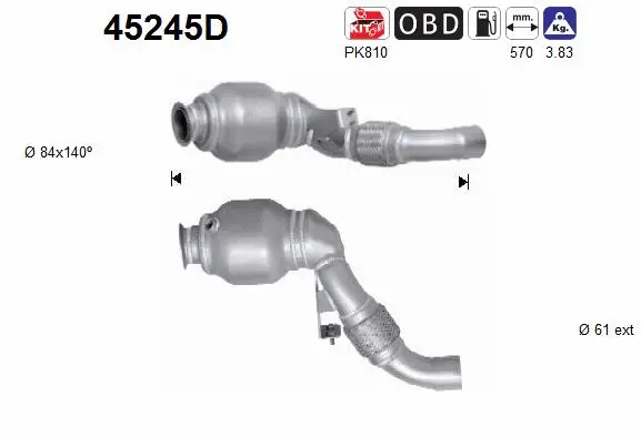 Catalyseur AS 45245D