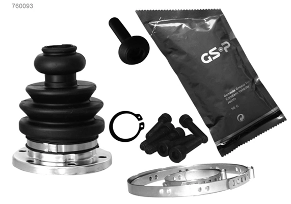 Jeu de joints-soufflets, arbre de commande GSP-BR 760093