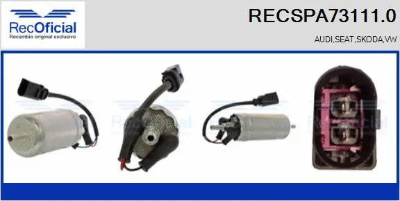 Pompe à carburant RECOFICIAL RECSPA73111.0