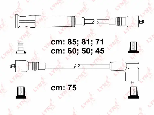 Kit de câbles d'allumage LYNXAUTO SPC1404