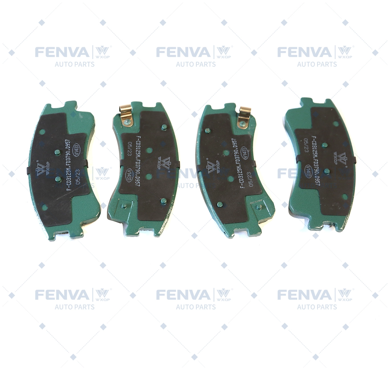 Kit de plaquettes de frein, frein à disque WXQP 30877