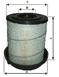 Filtre à air SAMPIYON FILTER CR 1191