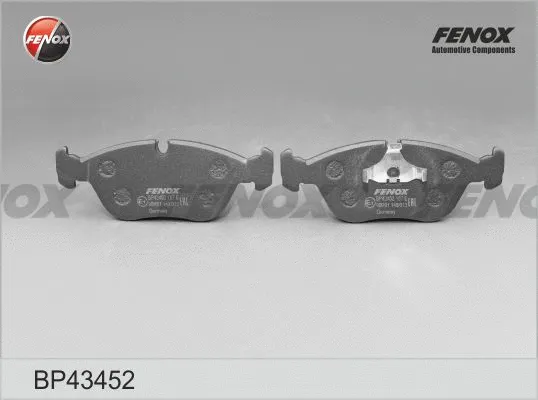 Kit de plaquettes de frein, frein à disque FENOX BP43452