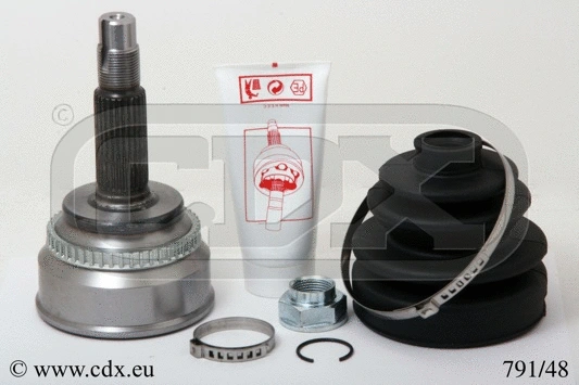Jeu de joints, arbre de transmission CDX 791/48