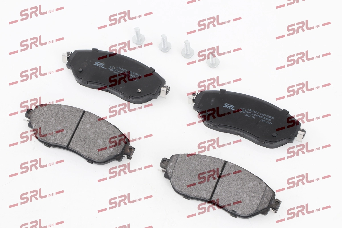 Kit de plaquettes de frein, frein à disque SRLine S70-0637