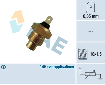 Sonde, température du liquide de refroidissement FAE 31020