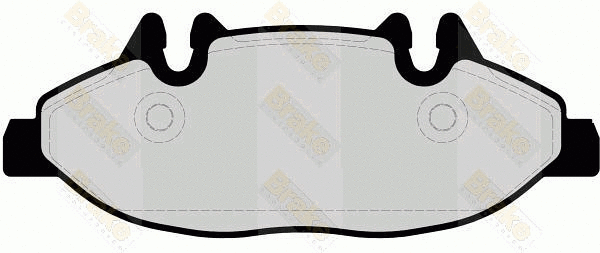 Kit de plaquettes de frein, frein à disque Brake ENGINEERING PA1640