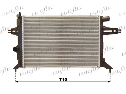 Radiateur, refroidissement du moteur FRIGAIR 0107.3099