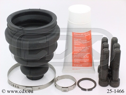Jeu de joints-soufflets, arbre de commande CDX 25-1466