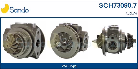 Groupe carter, turbocompresseur SANDO SCH73090.7