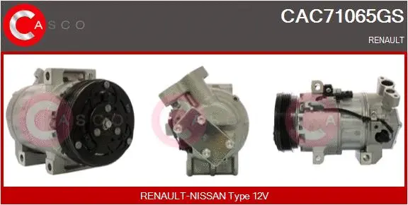 Compresseur, climatisation CASCO CAC71065GS