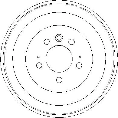 Tambour de frein National NDR375