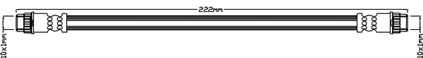 Flexible de frein JURATEK JBH1008