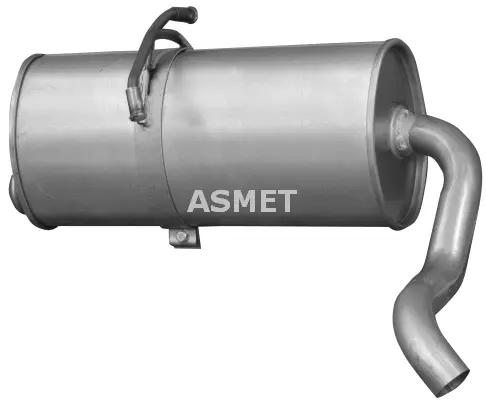 Silencieux arrière ASMET 09.089