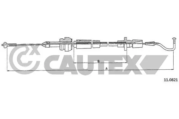 Câble d'accélération CAUTEX 765792