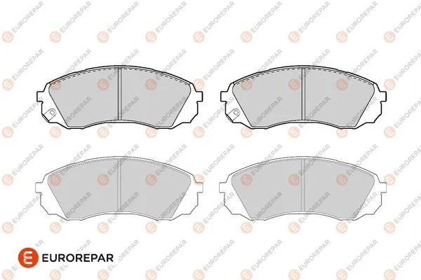 Kit de plaquettes de frein, frein à disque EUROREPAR 1686264780